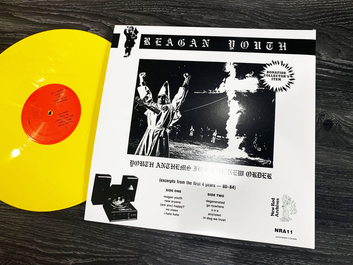 米Cassette Reagan Youth Vol. 1 NRA11C NEW RED ARCHIVES /00110 Reagan Youth - The Poss Tapes - 1981-1984 (Cassette