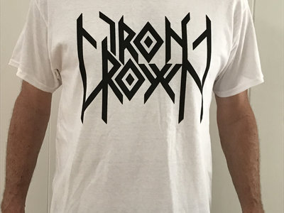 Iron Crown logo t-shirt (white) main photo