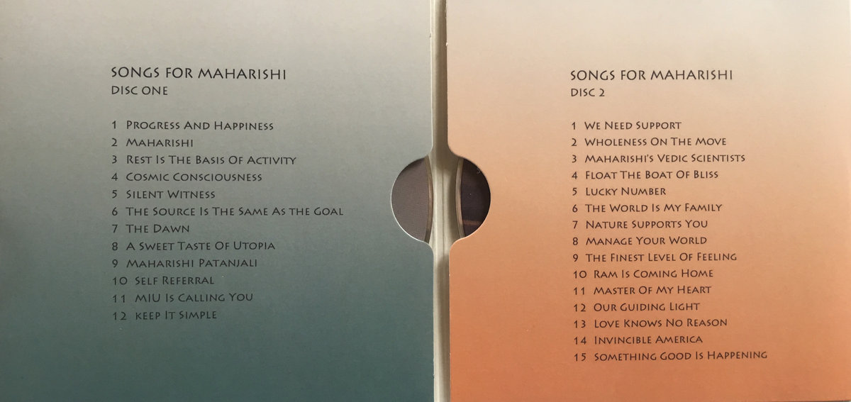 Songs for Maharshi Paul Fauerso Songs for Maharshi Paul Fauerso