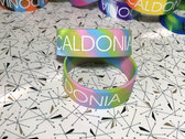 Caldonia 1" Embossed Silicone Wristband Bracelets photo 