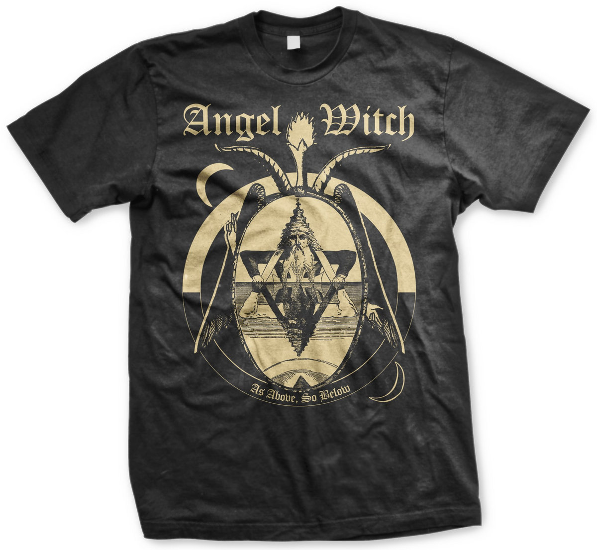 As Above So Below' T Shirt | Angel Witch
