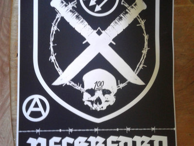 【珍念】Deshabillz 死期マデニ…独裁ヲ… NECKBEARD DEATHCAMP - SO MUCH FOR THE TOLERANT LEFT CREST POSTER