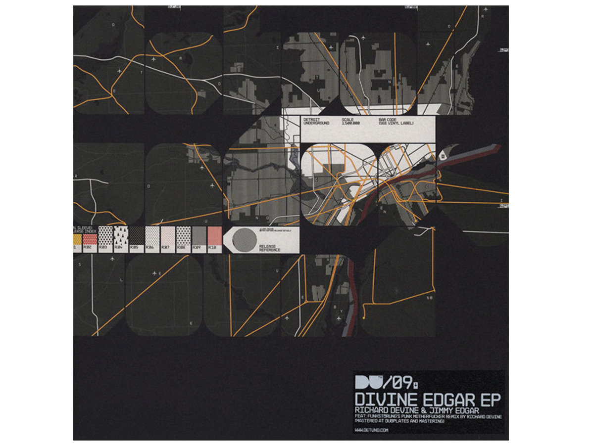 洋楽 JEMMY EDGR. RICHARD DEVINE. DU/06 FEAT DEVINE EDGAR EP | Richard Devine & Jimmy Edgar | DETROIT