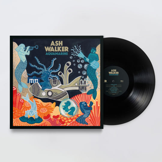 英LP Ash Walker Astronaut ALNLP67 Night Time Stories 未開封 /00260 ASH WALKER / ASTRONAUT – ALFFO RECORDS