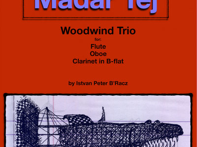 "Madár Tej" Woodwind Trio SCORE and PARTS main photo