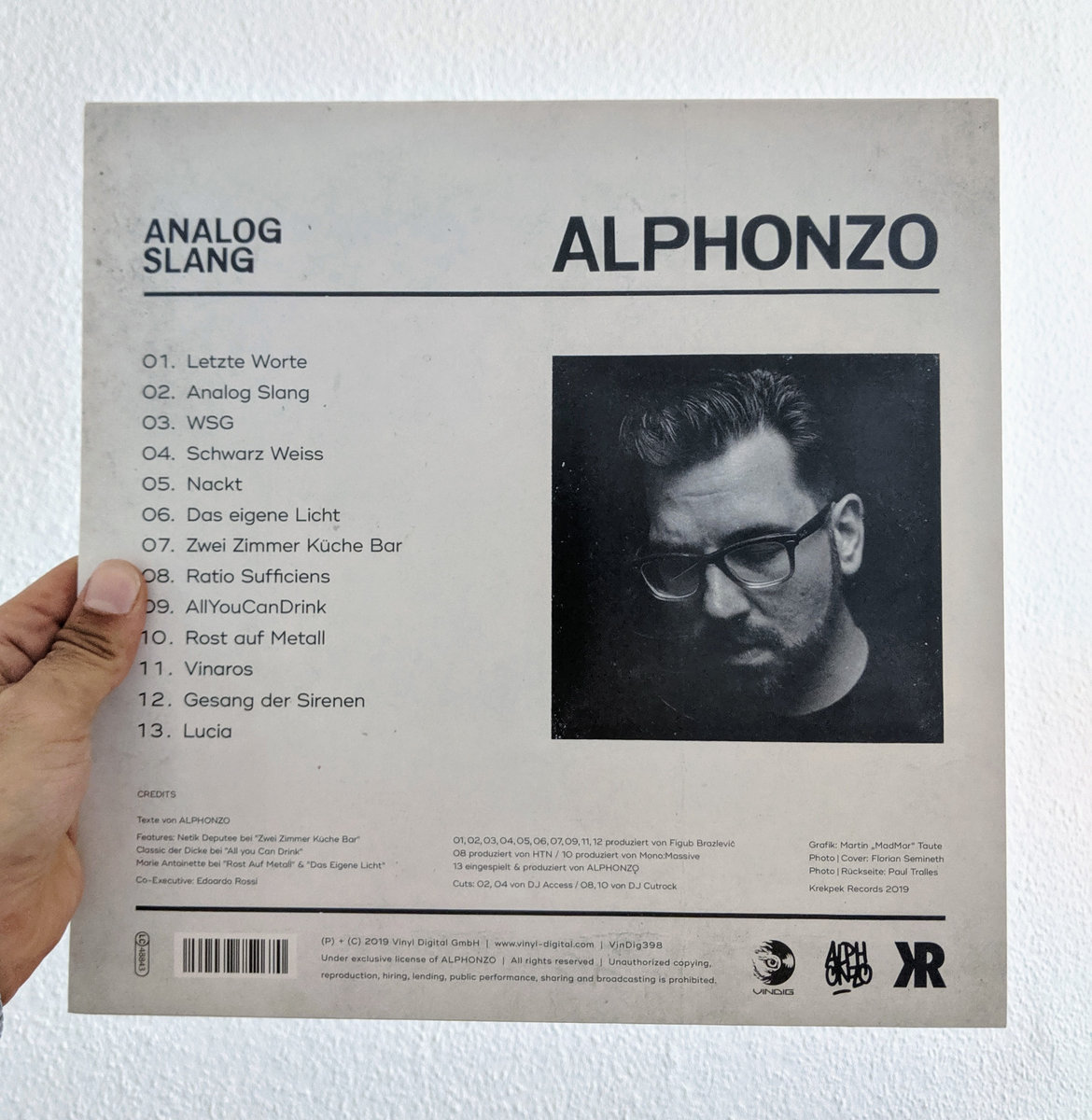 Analog Slang Alphonzo Krekpek Records