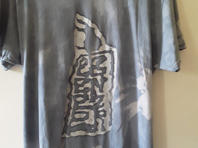 XL Hand dyed and Batiked T-Shirt (GRAY XL) main photo