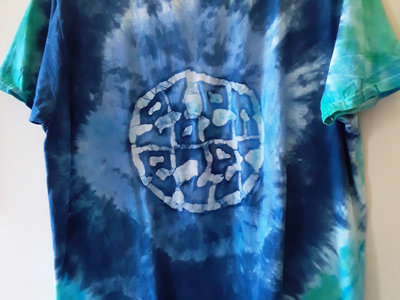 Large Hand Dyed and Batiked T-Shirt ( Large MOONHEAD) main photo