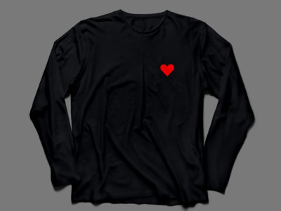 Lone Romantic - Long Sleeve T-Shirt (Black) main photo