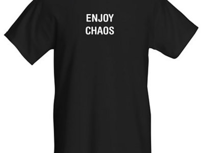 Houstones T-shirt black "ENJOY CHAOS" main photo