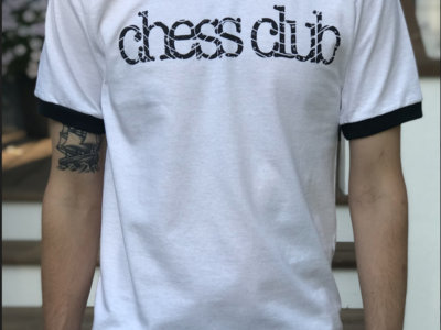 Chess Club - White/Black Ringer T-Shirt main photo