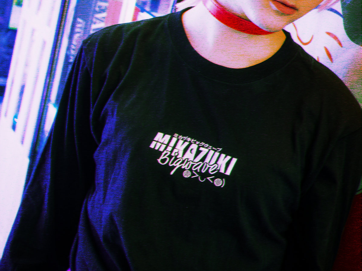 Mikazuki Bigwave Logo Long Sleeve Tee [EMBROIDERED