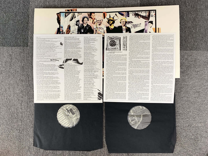 Totally Vinyl Records || Crass - Reality asylum / Shaved