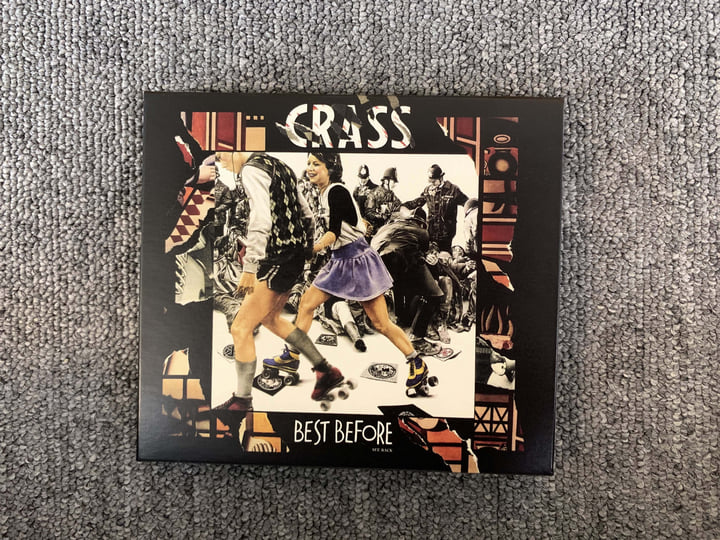 CRASS Rival Tribal Rebel Revel 7 レコード CRASS Rival Tribal Rebel