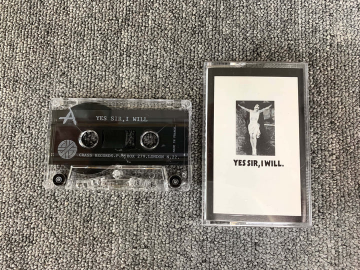 英LP Crass Yes Sir, I Will. 1219841R Crass Records /00260 Yes Sir, I Will | Crass