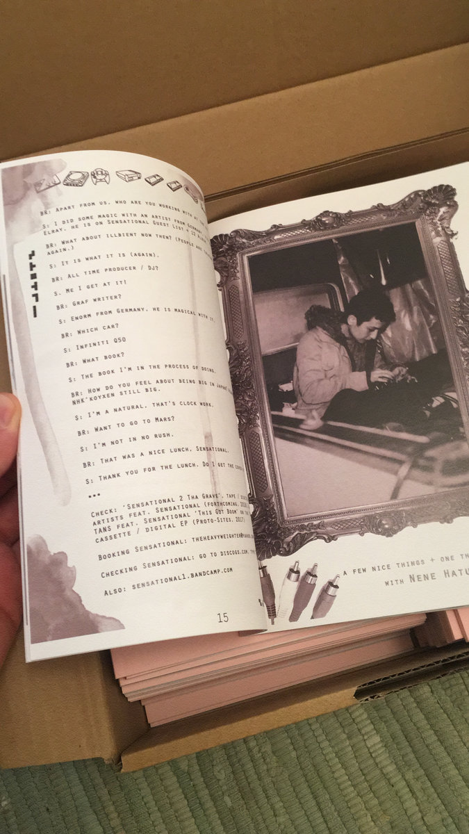 ぐぅーたんページ GRAVER #1: 'Quondam' - 48 page b/w zine, layout by REQ TDK