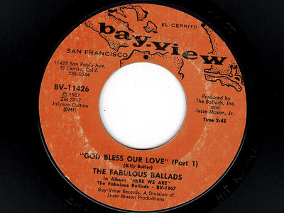 GOD BLESS OUR LOVE - THE FABULOUS BALLADS - VG+ main photo