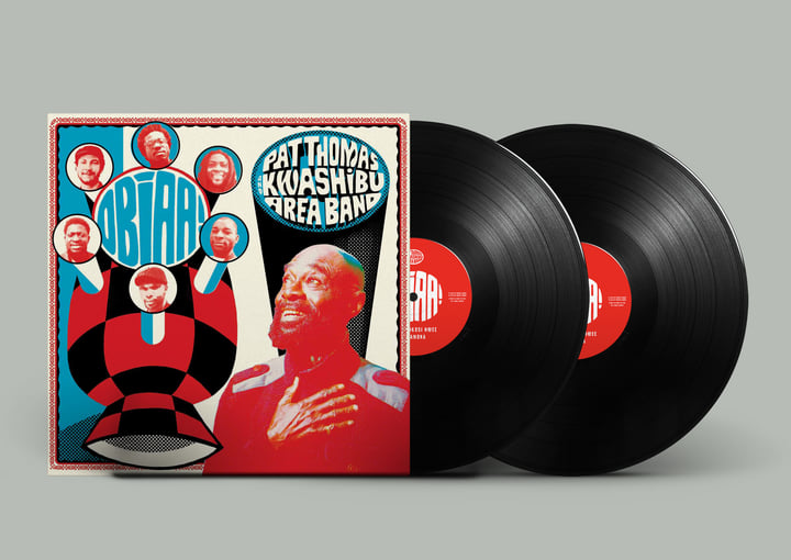 英2LP Pat Thomas (3) And Kwashibu Ar Obiaa! STRUT201LP Strut /00520 Buy Pat Thomas (3) And Kwashibu Area Band : Obiaa! (2xLP