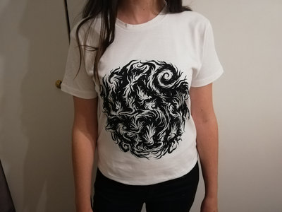 Mad God Logo Limited Edition T-Shirt (White with Black Logo) main photo