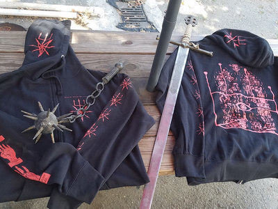 Black Fucking Cancer - Summoning Aural Hell Demo Zip-up hoodie REISSUE! main photo