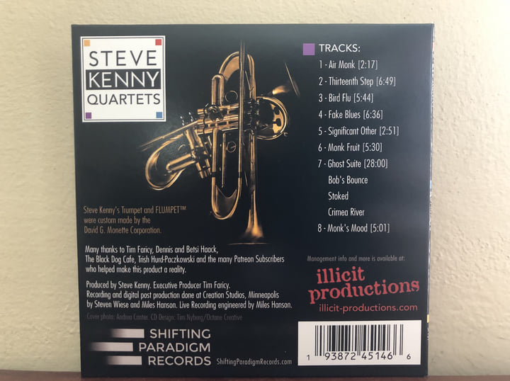 Quartets | Steve Kenny | Shifting Paradigm Records
