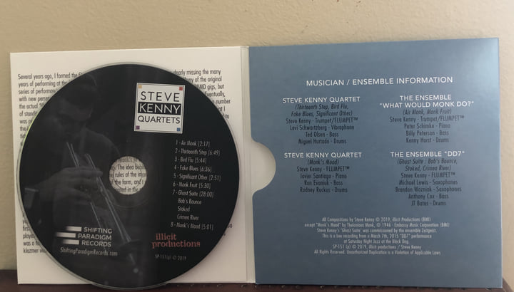 Quartets | Steve Kenny | Shifting Paradigm Records