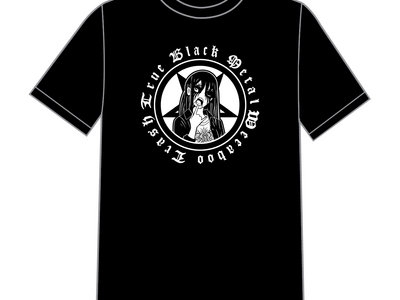 NEW "TRUE BLACK METAL WEEABOO TRASH" shirt! main photo