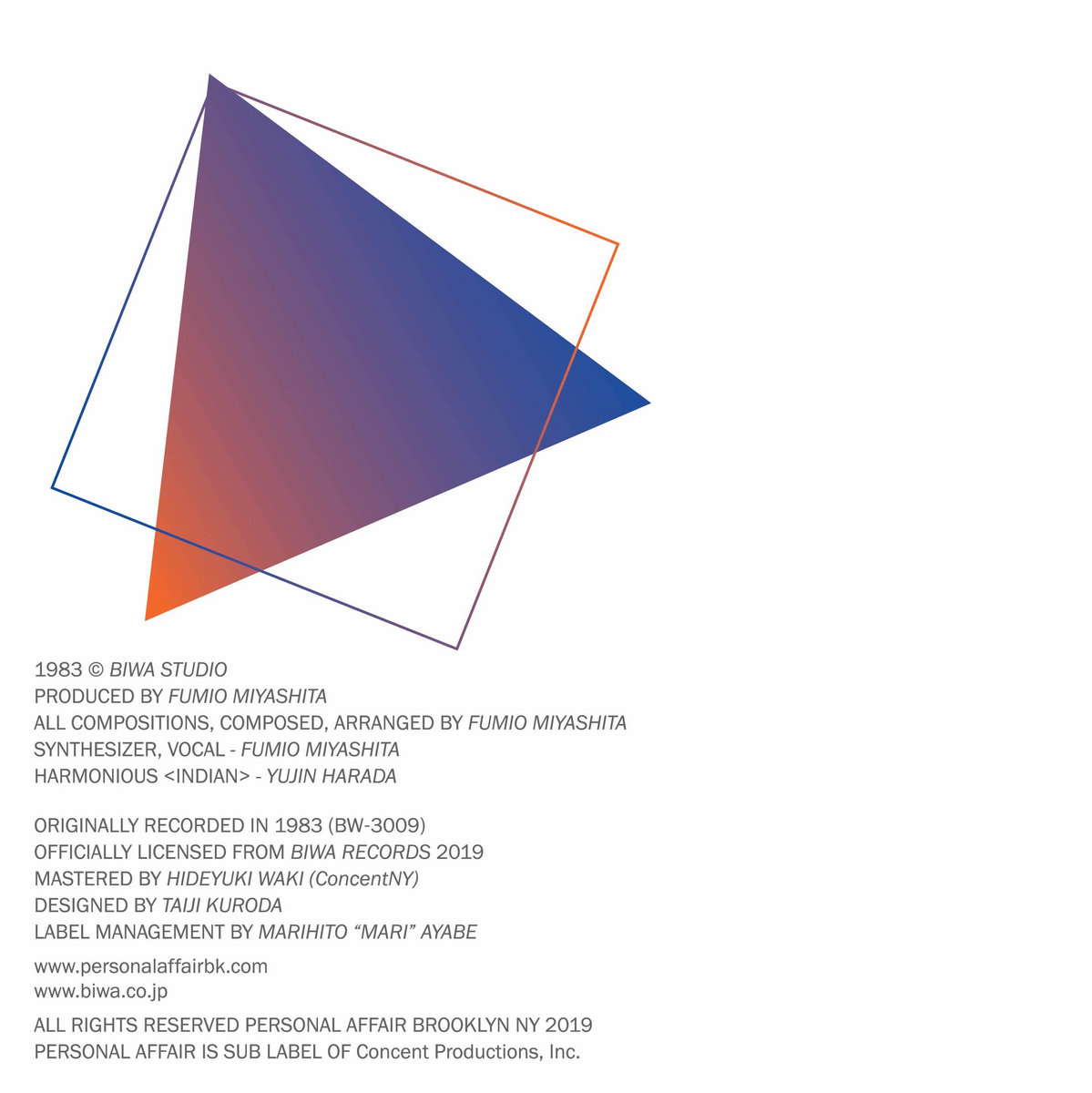 WAVE Sounds of the Universe | Fumio Miyashita | Personal Affair