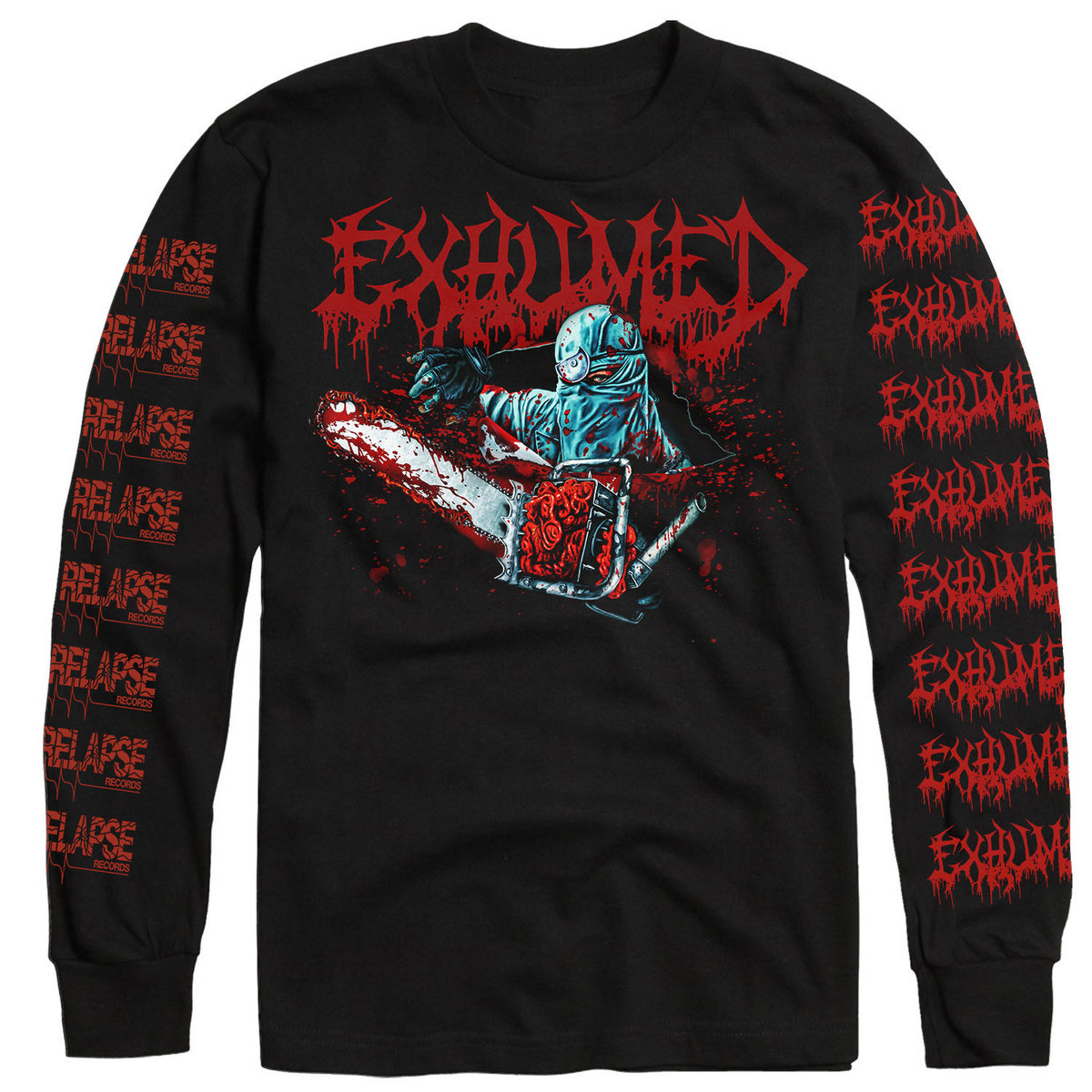 Horror Longsleeve Shirt | Exhumed