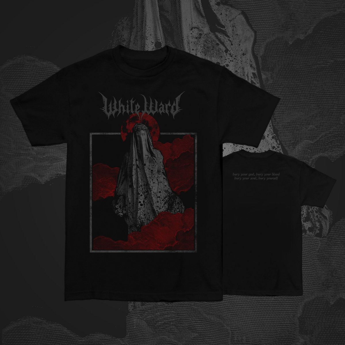 white ward t-shirt urkraine