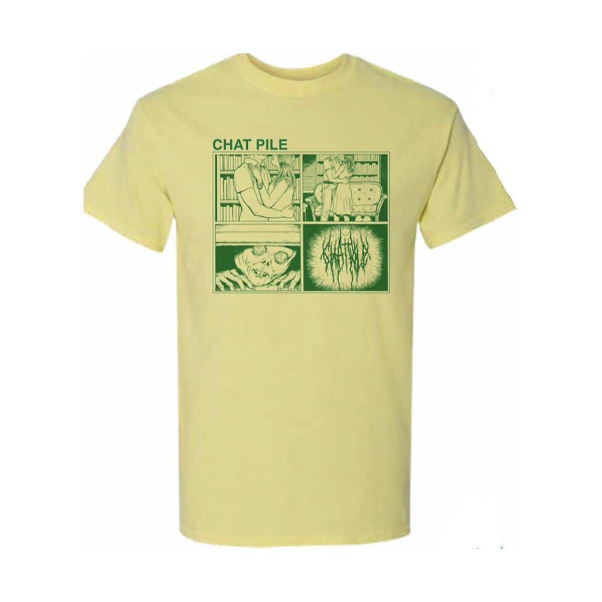 Rat Boy Yellow T Shirt Chat Pile Rat Boy Yellow T Shirt Chat Pile