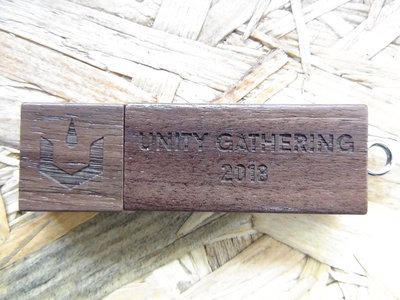 Limited edition engraved wooden USB Drive main photo