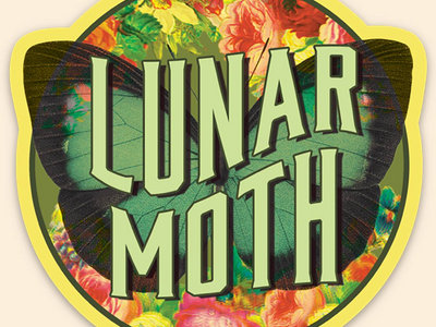 Lunar Moth Sticker main photo