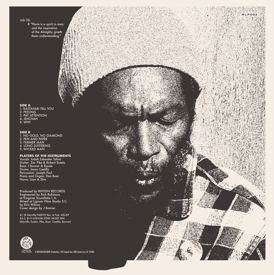 英LP Judah Eskender Tafari Rastafari Tell You GPLP007 Gussie P Records /00260 Judah Eskender - 
