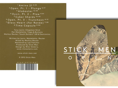 STICK MEN - "Open" (CD) main photo
