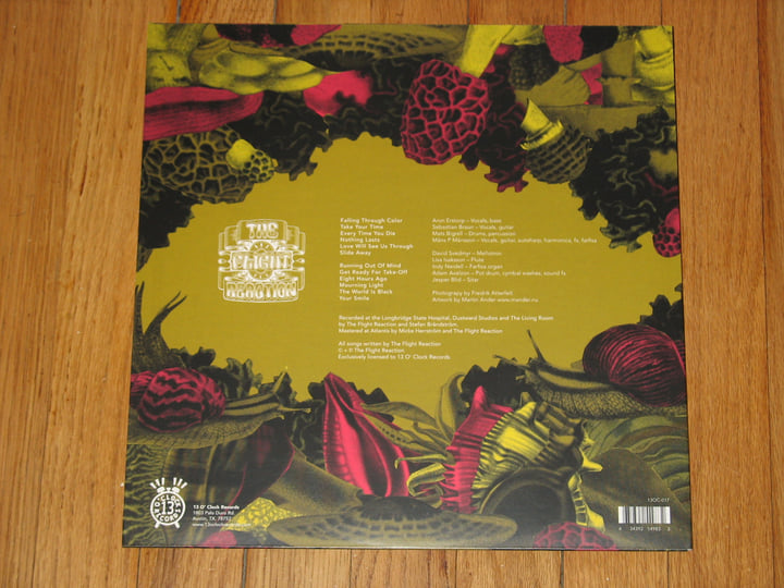 s/t | The Flight Reaction | 13 O' Clock Records