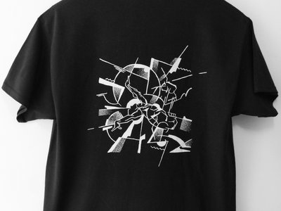 Look T-Shirt (black shirt / white logo & artwork main photo