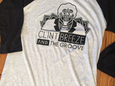 Clint Breeze and The Groove Baseball Tee photo 