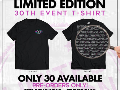 Limited Edition 30th Event T-shirt main photo