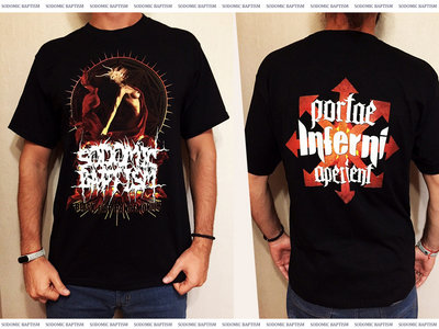 Sodomic Baptism - Black Fire Pandemoniun T-Shirt main photo