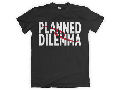 Planned Dilemma Red Logo T-Shirt main photo