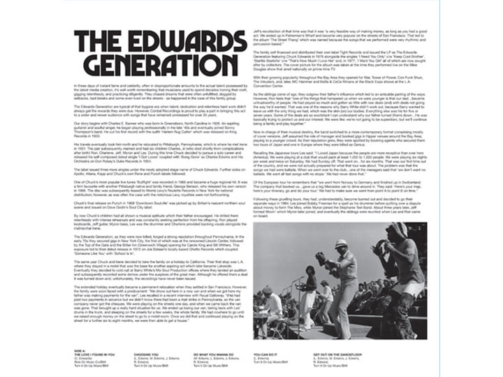 LP The Edwards Generation