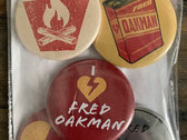 Fred Oakman Button Pack 1.5" Buttons photo 
