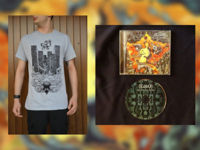 Bundle "Skyscrapers" T-Shirt + CD "Below The Cover of Clouds" main photo