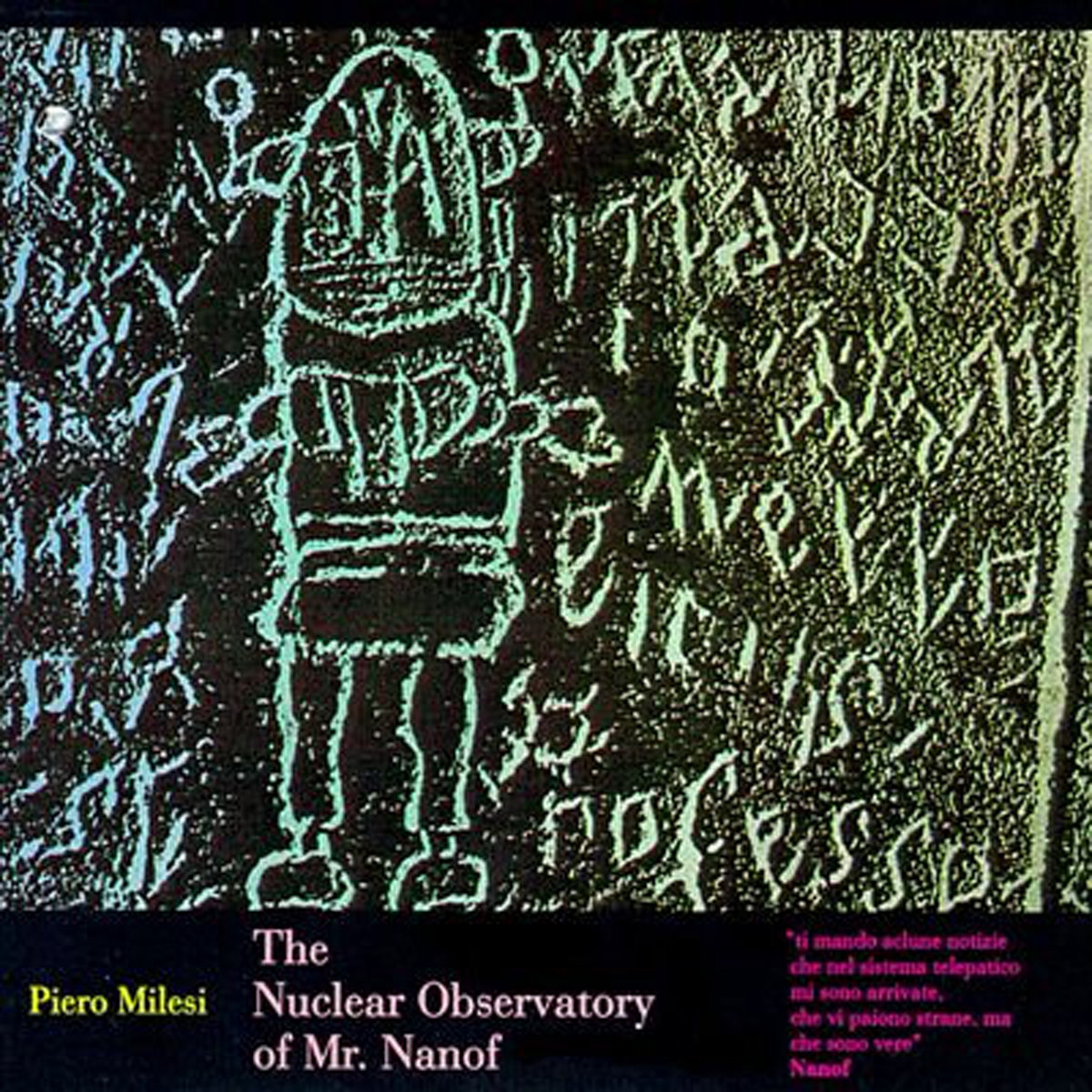 矢沢事務所スタンプ＆書き込み入洋書『The Nuclear Barons』 The Nuclear Observatory of Mr. Nanof | Piero Milesi | Cuneiform
