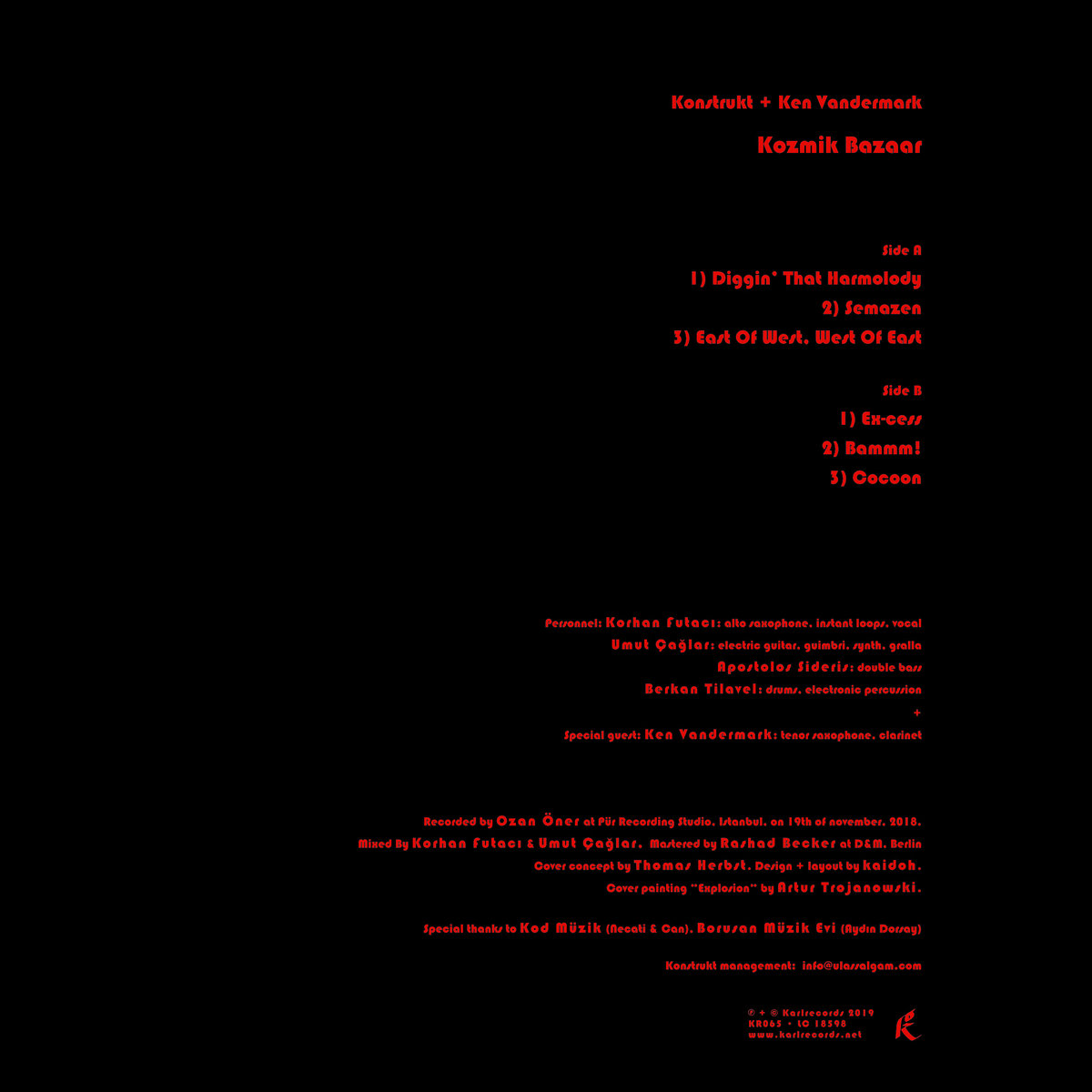 kozmik bazaar ken vandermark image bazaar free download