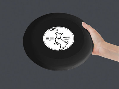Black Vinyl Frisbee / 100 ex / 20 cm main photo