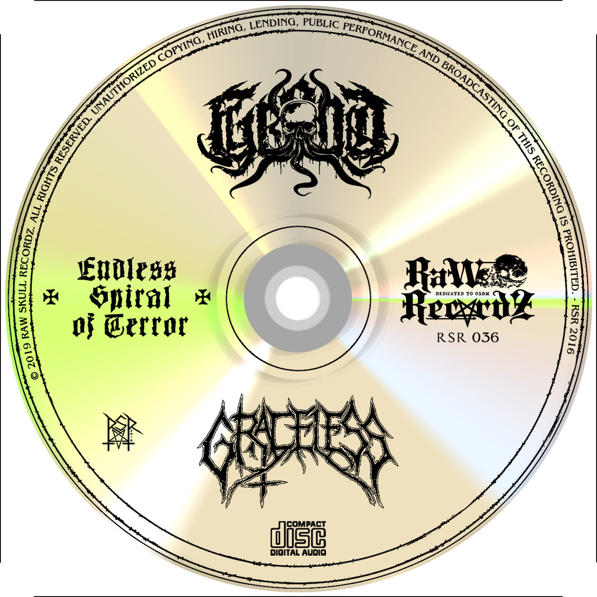 Grond - Graceless - Endless Spiral of Terror - RSR 036 | Raw Skull