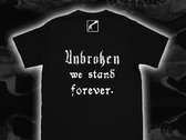 'UNBROKEN' - LOGO T SHIRT photo 