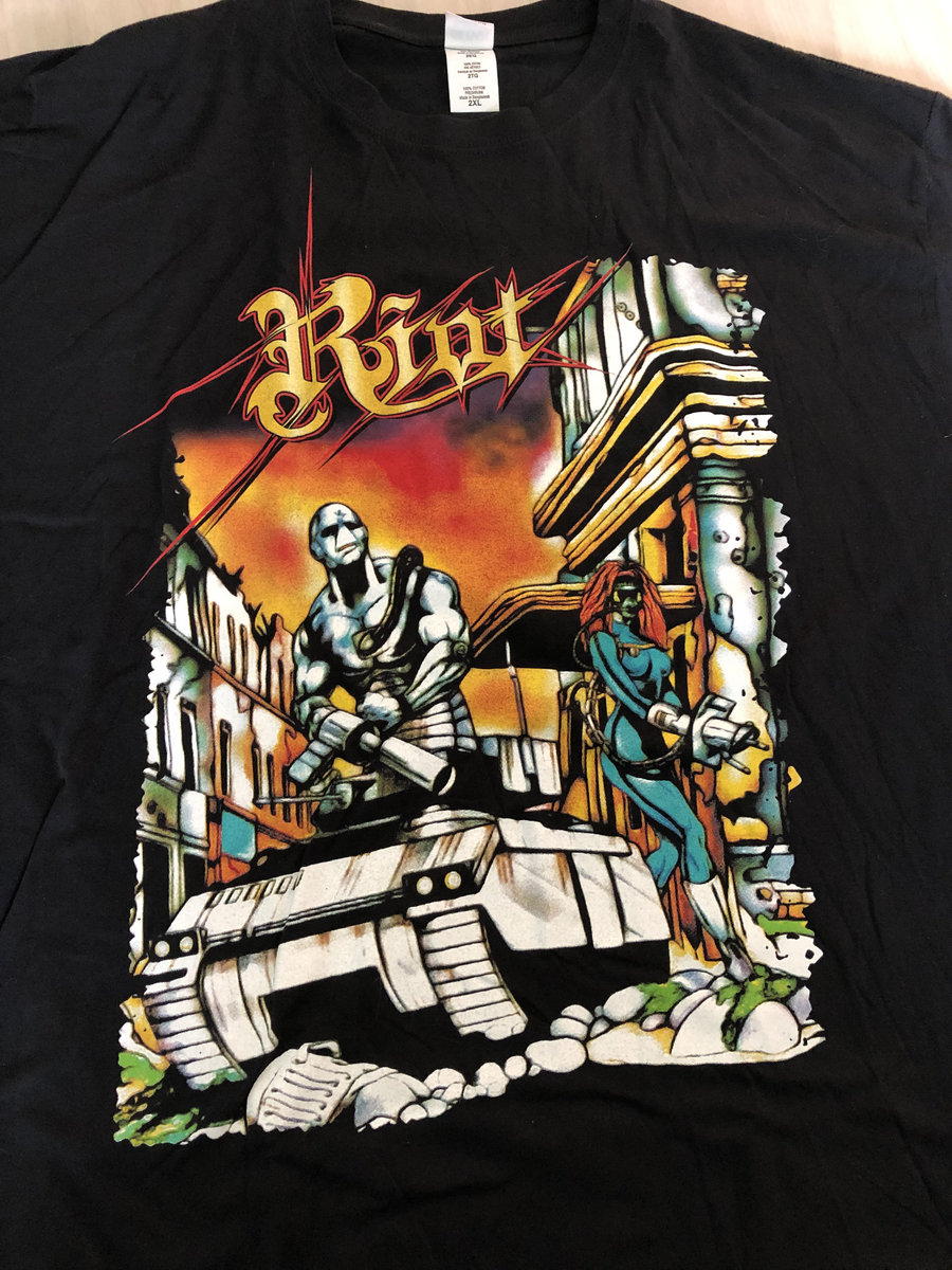 RIOT Thundersteel(Raglan T Shirt) | Postarmagedon Metal
